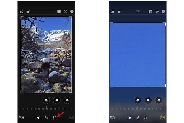 鄂托克前苹果手机维修分享iPhone手机如何使用裁剪功能隐藏照片 